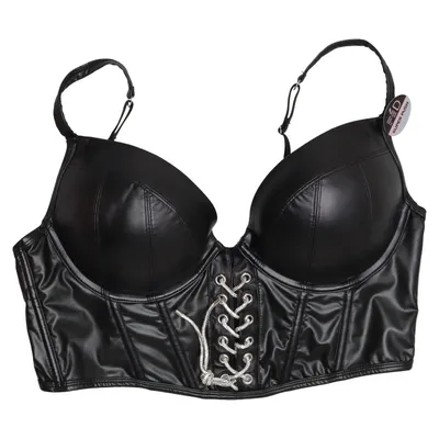 Bustier (Black) from Censored Polyurethane