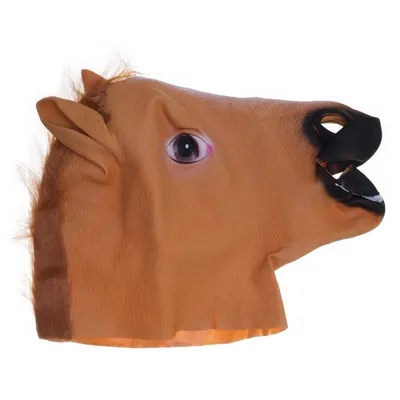 Masquerade mask (Brown, Multicolored)