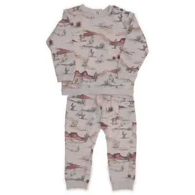 Set (Beige, Brown) from Newbie by KappAhl Cotton