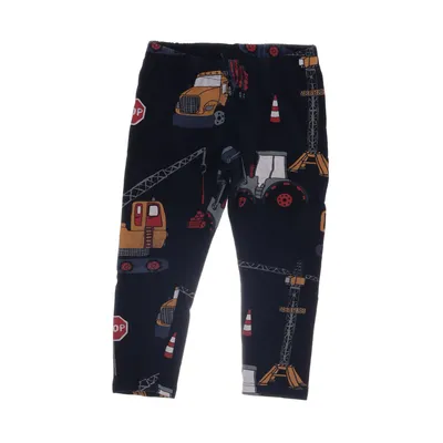 Pyjamasbyxor (Blå, Flerfärgad) från Lindex Kids Bomull, Elastan