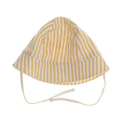 Bucket hat (Geel) van Minimarket Katoen