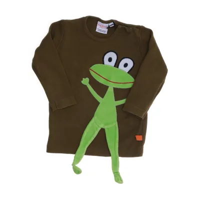 Långärmad t-shirt (Grön) från Lipfish Bomull, Polyester