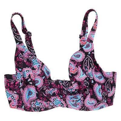 Haut de bikini (Noir, Multicolore) de Damella Élasthane, Polyamide