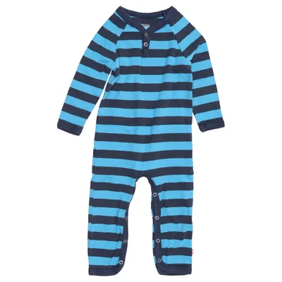 Jumpsuit (Blauw, Zwart) van Katvig Organisch katoen
