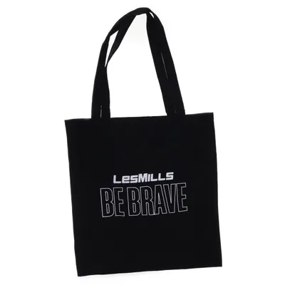 Canvas bag (Black) from LesMills Cotton