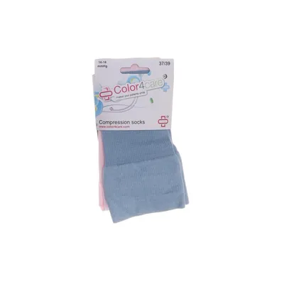 Kompressionsstrumpor (Blå, Rosa) från Color4Care