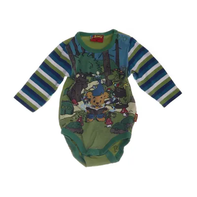 Romper (Groen, Blauw, Meerkleurig) van Bamse Katoen, Elastaan