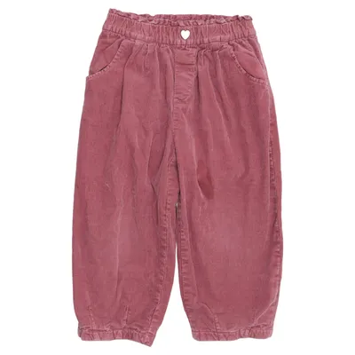 Manchesterbyxor (Rosa) från Zara Bomull, Elastan