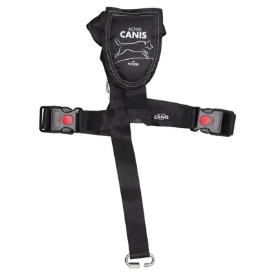 Hundesele (Sort, Rød) fra Active Canis
