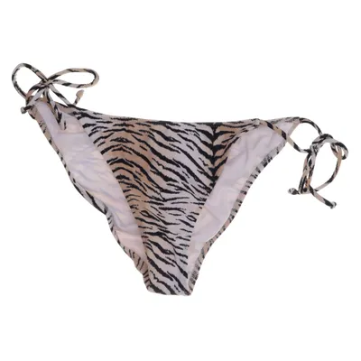 Bikini bottom (Beige, Black) from Victoria's Secret Elastane, Polyamide