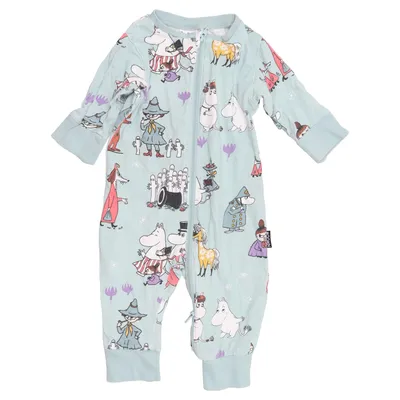 Sparkedragt (Flerfarvet, Blå) fra Moomin by Lindex Bomuld
