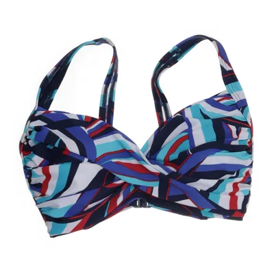 Bikiniöverdel (Blå, Vit, Flerfärgad) från Wiki Elastan, Polyester