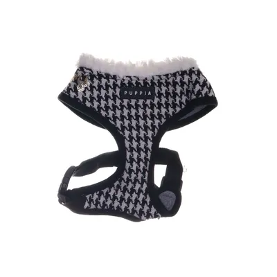 Dog harness (Black, White) from Puppia Polyamide, Polyester, Wool