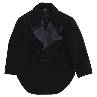 Veste queue de pie (Noir) Polyester