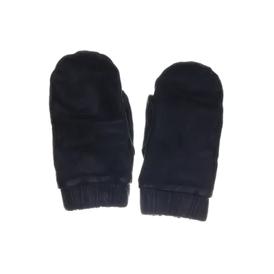 Lädervantar (Svart) från H&M Kashmir, Skinn, Ull