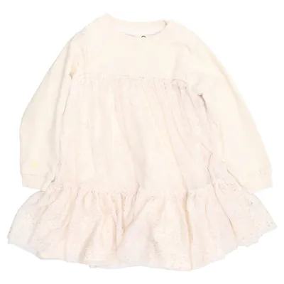Robe (Beige) de Huttelihut Coton, Élasthane, Polyester
