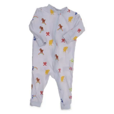 Sparkdräkt (Blå, Flerfärgad) från Babblarna Bomull, Elastan