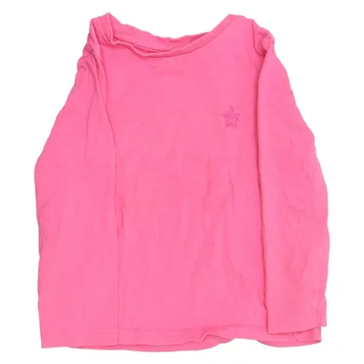 Långärmad t-shirt (Rosa) från Nutmeg