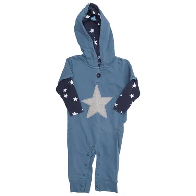 Rompertjes (Blauw, Grijs, Wit) van Hatley Katoen