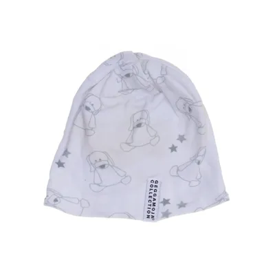 Beaniemössa (Vit, Grå) från Geggamoja Collection Bomull, Elastan