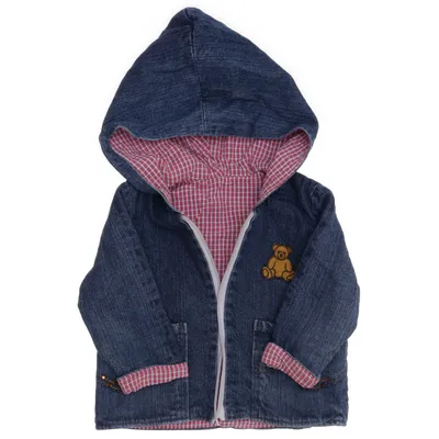 Jeansjacka (Blå, Flerfärgad)