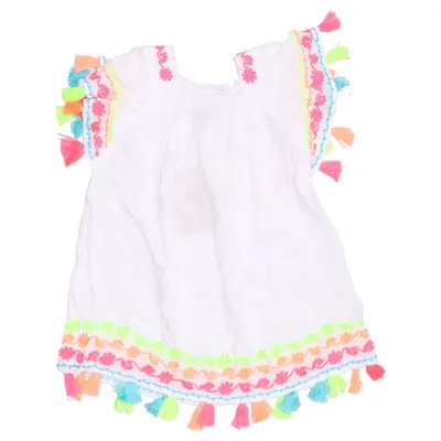 Robe de plage (Blanc, Multicolore) de KiWi Saint-Tropez Viscose