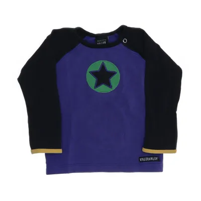 Långärmad t-shirt (Blå, Flerfärgad) från Villervalla