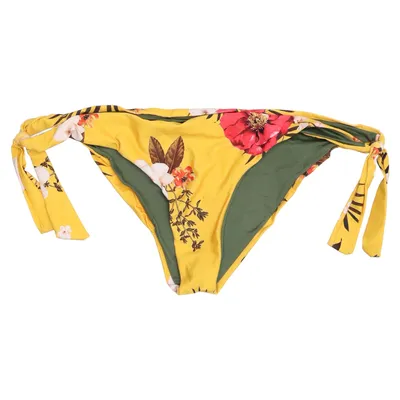 Bikiniunderdel (Gul, Grøn, Flerfarvet) fra Agua Bendita Elastan, Polyamid, Polyester
