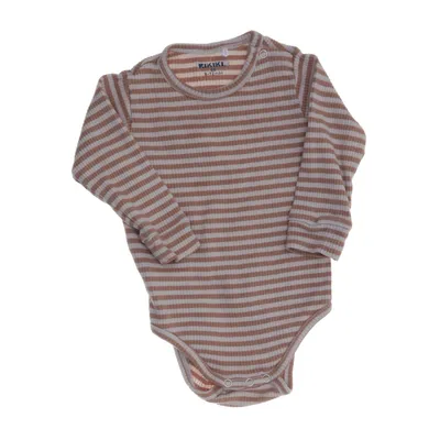Body (Beige, Brown) from Rikiki Cotton, Elastane