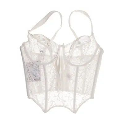 Bustier (White) from Triumph Elastane, Nylon