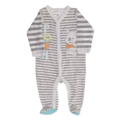 Sparkdräkt (Grå, Vit) från Disney Baby Bomull, Polyester