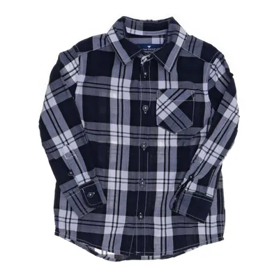 Flanellskjorta (Blå, Vit) från Tom Tailor Bomull