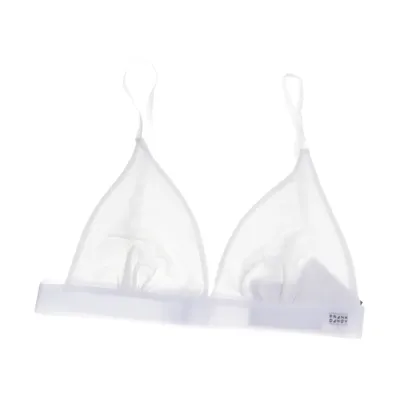 Bralette (Vit) från Frank Dandy Bambu, Bomull, Elastan, Viskos