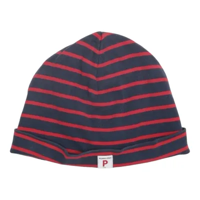 Mössa (Blå, Röd) från Polarn O. Pyret Ekologisk bomull