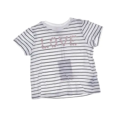 T-shirt (Vit, Flerfärgad) från H&M Baby Bomull