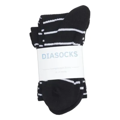 Compressiesokken (Zwart, Wit) van Diasocks Bamboo, Katoen, Elastaan, Polyester
