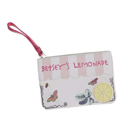 Envelope bag (Beige, Multicolored) from Betsey Johnson Polyester, Polyurethane