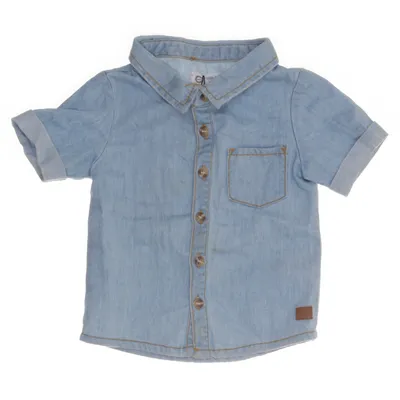 Denim shirt (Blue) from C-Mini Cotton