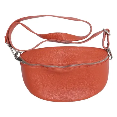 Midjeväska (Orange) Skinn