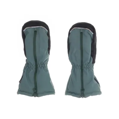 Mittens (Green, Black) from Polarn O. Pyret Polyester