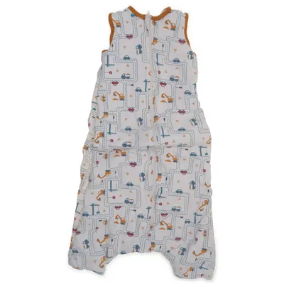 Babysovepose (Hvid, Flerfarvet) fra Alana Økologisk bomuld, Genanvendt polyester