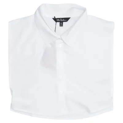 Skjortekrave (Hvid) fra Ulla Popken Bomuld, Polyester