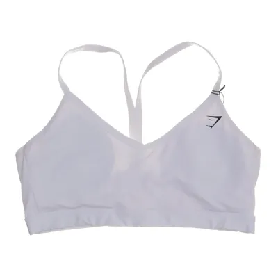 Sport-BH (Vit) från Gymshark Elastan, Återvunnen polyester