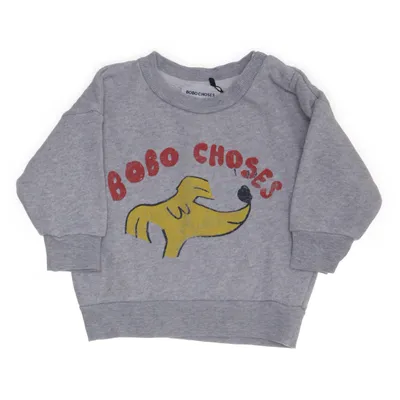 Sweatshirt (Grå, Flerfarvet) fra Bobo Choses Bomuld