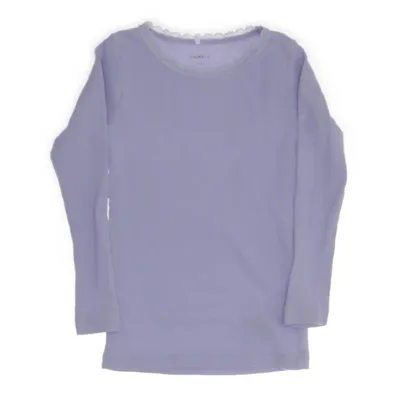 Lange mouwen shirt (Lila) van Name It Elastaan, Modal, Organisch katoen