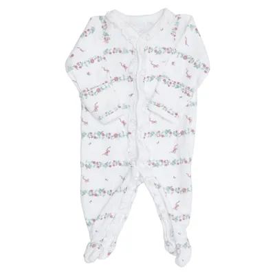 Rompers (White, Multicolored) from Livly