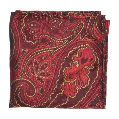 Handkerchief (Red, Brown, Multicolored) Silk