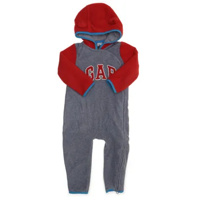 Onesie (Gray, Red, Blue) from Gap Baby Cotton, Polyester