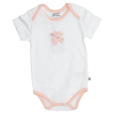 Romper (Wit, Roze) van Jacky Organisch katoen