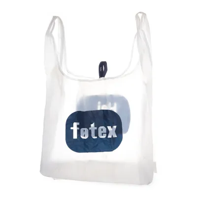 Canvas bag (White, Blue) from Fotex